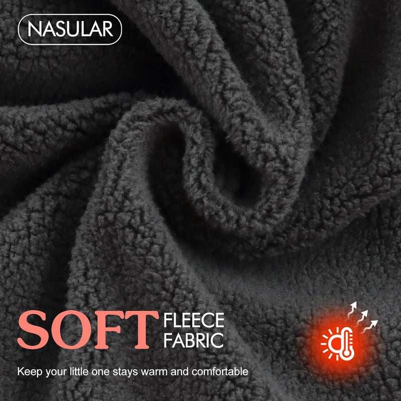 KASULAR Toddler Girls Soft Neck Warmer Baby Boys Winter Scarf Kids Warm Round Scarves - Image 2